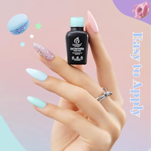 Beetles Pastel Gel Nail Polish Set 20 Colors, Macaron Gel Polish Kit - color: Pastel Paradise 20 Colors