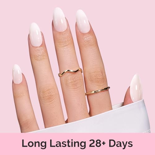 MelodySusie Jelly Gel Nail Polish Set 6Pcs 15ML 0.3Fl Oz - color: Nude Pink Jelly Set 15ML