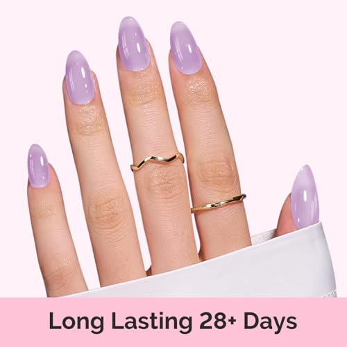 MelodySusie Jelly Gel Nail Polish Set 6PCS Milky or Jelly Texture 15ML - color: Pastel Sea Breeze 15ML