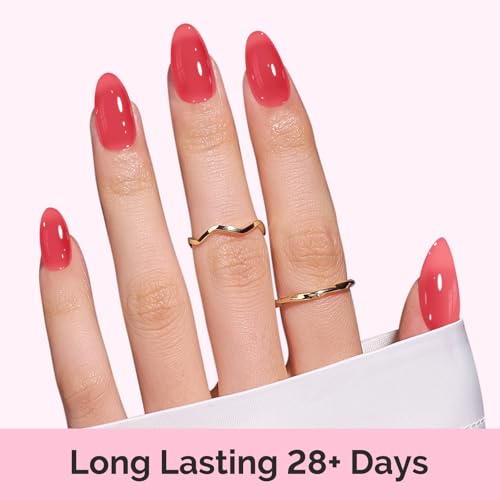 MelodySusie Jelly Gel Nail Polish Set 6PCS Milky or Jelly Texture 15ML - color: Neon Jelly Splash 15ML