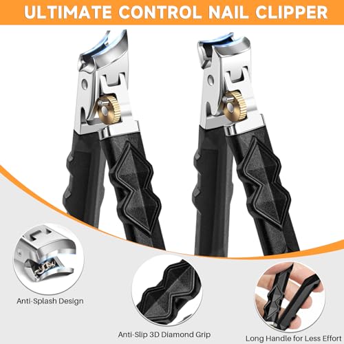 Leipple Toenail Clippers for Thick & Ingrown Nails-for Seniors,Men & Women