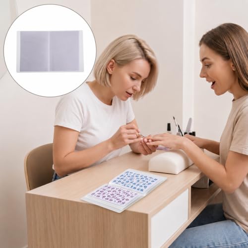 80 Slots Nail Sticker Book, Nail Art Stickers Organizers Storage