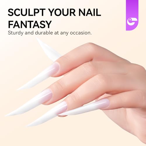 Gelike EC Dual Forms for Extension: 96 Pcs Color Nail Form, 4 Style 12 Size Nail Forms For Builder, Half Matte Gel Forms For Manicure Art Design Salon Diy - color: D2-Color Dual Forms 96pcs