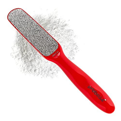 Probelle Double Sided Nickel Foot File Callus Remover, Red - color: Red