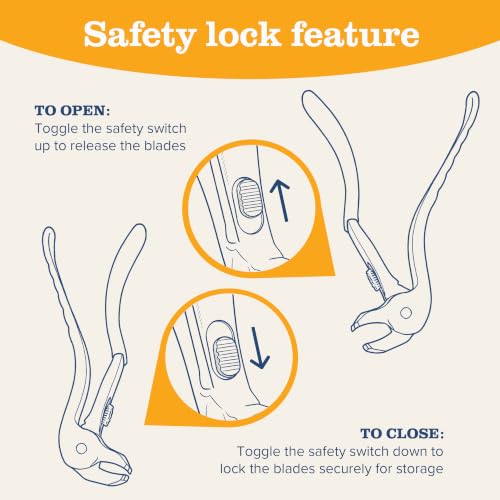 EZPIK Toenail Clippers for Seniors, Long Handle Ingrown Nail Clippers for Thick Toe Nails, Nail Care Set with File, 4.8" Angled Head & Stainless Steel Blades for Weak & Arthritic Hands