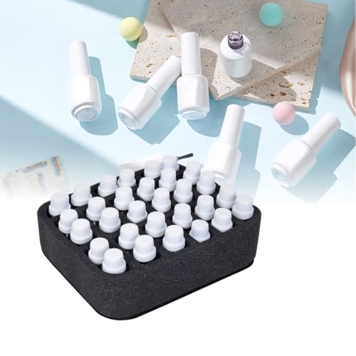 Essential oils Organizer Holder Foam Pad with Slots, can DIY - color: Black 15slots(12+3)
