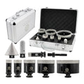 FOCSTOL Diamond Drill Bits Set 9PCS, 3/4"-4" Tile Hole Saw Kit - size: KIT3