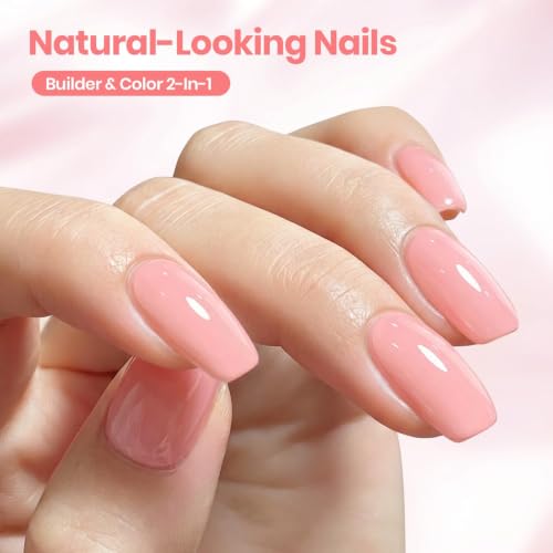 Beetles Pink Builder Nails Gel HEMA & TPO-FREE, 8 in 1 Building Gel - color: C-Baby Pink