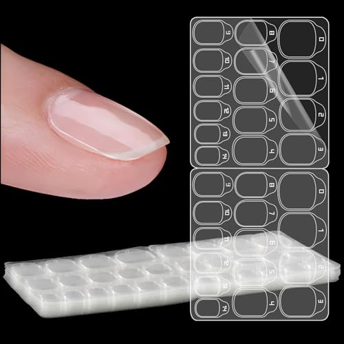 Laza Nail Adhesive Tabs 10 Sheets 300pcs Super Sticky Nail Glue Stickers - size: Clear 300 Pcs
