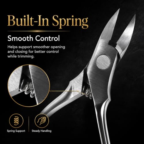 TACHII Toenail Clippers for Ingrown Nails Nippers