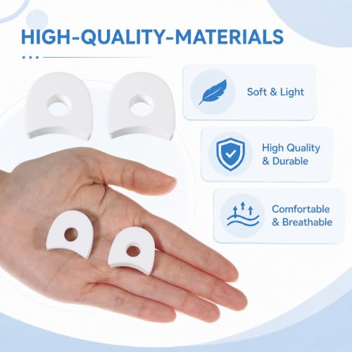 30Pcs Foam Toe Separators, Soft Bunion Corrector for Women Men