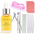 MelodySusie 14PCS Manicure Tools Kit Nail Care Set - size: 14Pcs Milk & Honey