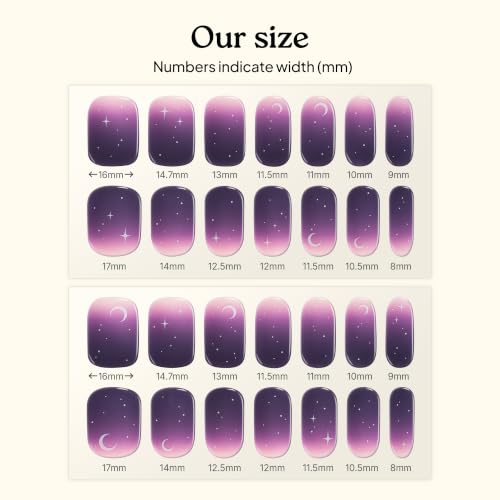 Heyhae Semi Cured Gel Nail Strips - Hey, Born to Shine - color: Hey, Born to Shine