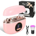 Electric Nail Clippers Automatic Nail Trimmer with Clip Storage Pink - color: Pink