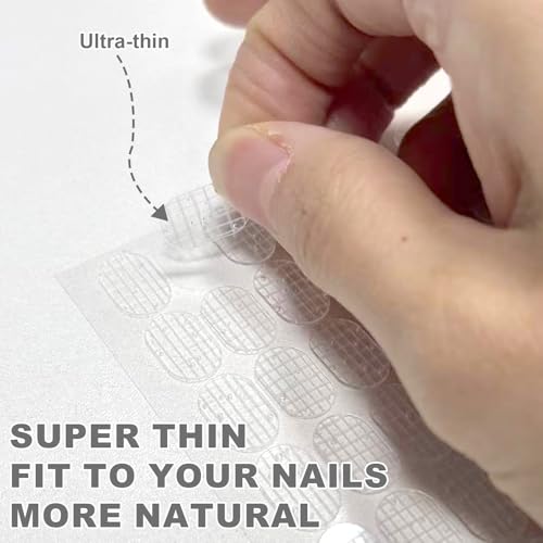 Double Sided Nail Sticky/Adhesive Tabs Press On Nails for Nail Art 600 Pcs