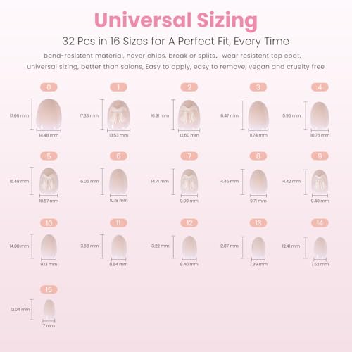 Nail Reformation Press On Nails, Silk Bow | Ivory Extra Short Round 32 Pcs - color: Silk Bow