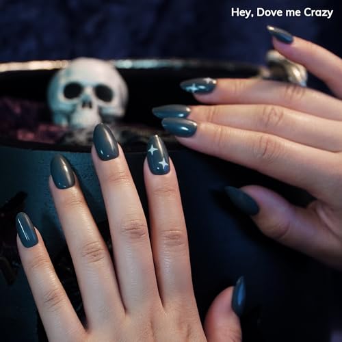Heyhae Semi Cured Gel Nail Strips - Hey, Dove me Crazy - color: Hey, Dove me Crazy