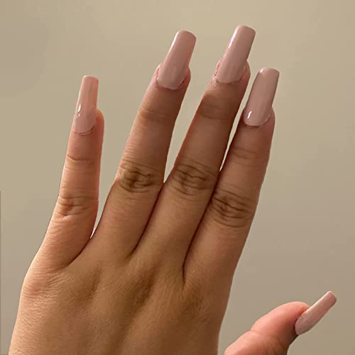 500Pcs Square Nail Tips Full Cover Clear Fake Nail Tips for Acrylic Nails, Size 0~9 - color: B-square clear