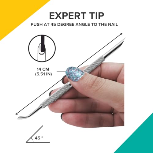 Rui Smiths Rui Smiths Cuticle Pusher Dual Ended Stainless Steel Tool