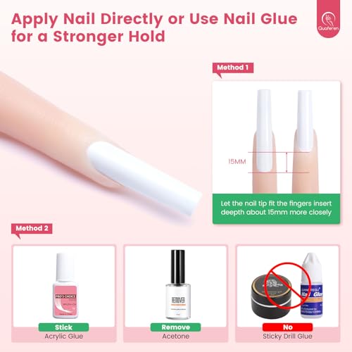 2PCS Silicone Practice Fingers for Acrylic Nails, Square Base, No.1 - color: Square Base-2PCS Color 1