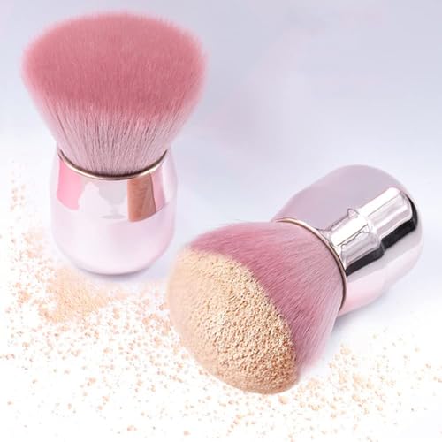 Nail Dust Brush with Soft Kabuki Bristles