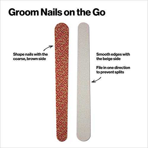 Revlon Compact Emery Board Nail Files, 24 Count - size: 24 Count (Pack of 1)