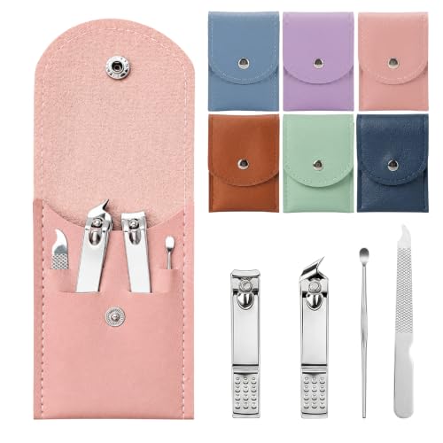 Kocpudu Nail Clippers Bulk Set，Manicure Set Bulk (24-Pack)