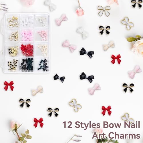 Bow Nail Charms