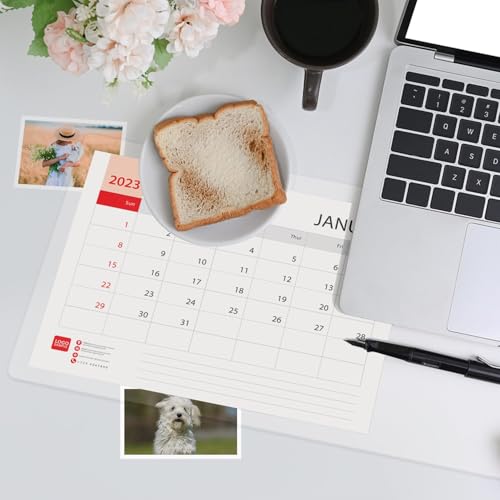 Clear Table Cover Protector, 14 x 48 Inch Clear Desk Mat, 1.5mm Thick Plastic Table Cover, Transparent Desk Cover, Desk Protector Mat for Desktop, Writing Desk - size: 14" x 48"