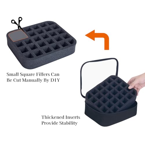 Small Clear Nail Polish Organizer Holds 30 bottles(15ml-0.5fl.oz) Nail Polish Case Multifunctional Nail Polish Bag organizer, Cosmetic Travel Makeup Cases for Women Black - color: Black, size: 1Pcs-30 bottles