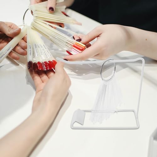 Sewroro Nail Art Display Board with Ring Sample Sticks