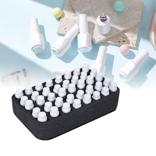 Essential oils Organizer Holder Foam Pad with Slots, can DIY - color: Black 24slots