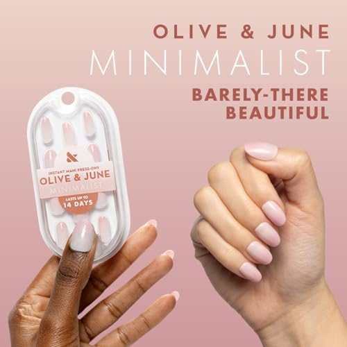 Olive & June Instant Mani Press-On Nails, Rose Gradient Shimmer - color: Rose Gradient Shimmer