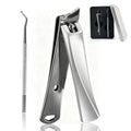 Ingrown Toenail Clippers Slanted Curved Blade Nail Clipper for Hard Nails - size: Small (Silver)