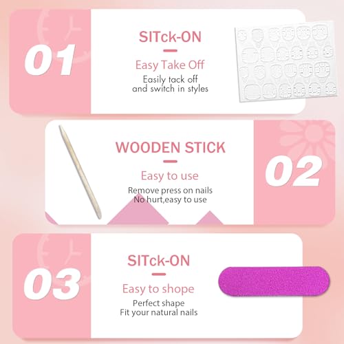 SXVME 30 Pcs Light Green French Tip Press on Nails Short Square, Acrylic Fake Nails Press ons, Small Coffin Acrylic Natural Nude Glue on Nails for Women, 15 Sizes - color: square mint green