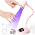Mlogiroa UV Nail Lamp for Gel Nails Touch Sensor, Single Finger Curing Lamp