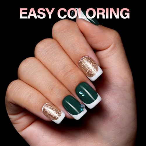 AILLSA Thickened Short Square Nail Tips