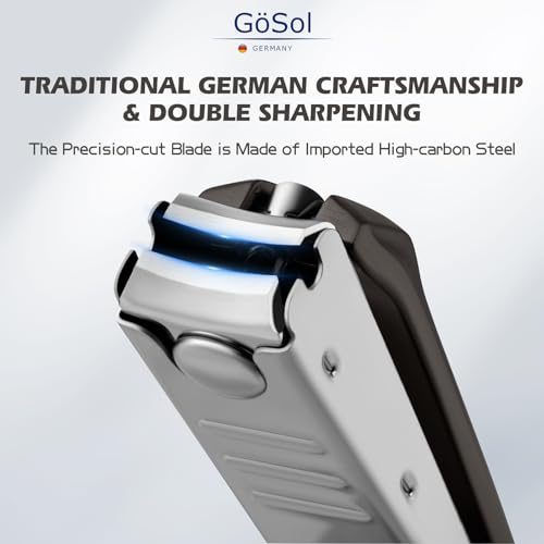 Nail Clippers Anti Splash Fingernail Cutter, Carbon Steel, Sharp Blades - color: Dark Gray