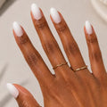 Olive & June Instant Mani Press-On Nails, Pure White Syrup Gradient - color: Pure White Syrup Gradient