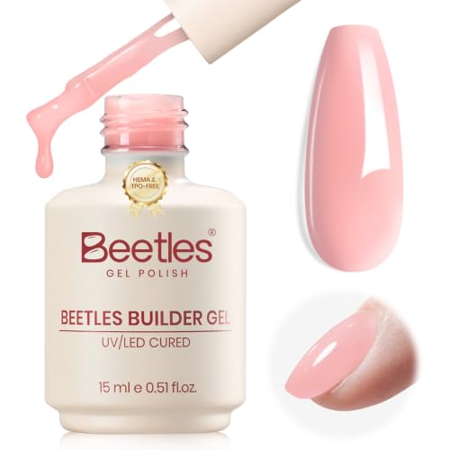 Beetles Pink Builder Nails Gel HEMA & TPO-FREE, 8 in 1 Building Gel - color: C-Baby Pink