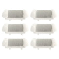 6 Pack Same Rough Replacement Coarse Roller Head for Electric Callus Remover, Foot File Pedicure Tools Refill Rollers for Feet Callus Shaver Pedicure Kit (6pcs Tough Coarse) - style: 6pcs Tough Coarse