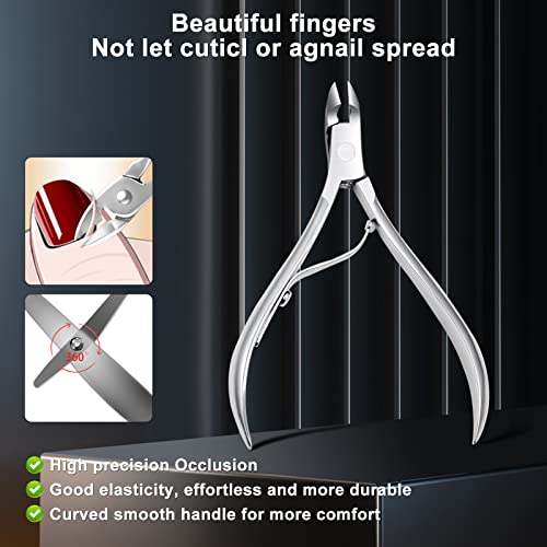 30Pcs Stainless Steel Manicure Pedicure Kit Nail Clippers for Men - color: 30 in 1 Silver