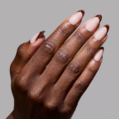 Glamnetic Press On Nails - Medium Oval, Glossy Fake Nails 30 Pc Full Kit - color: 2A - Too Much
