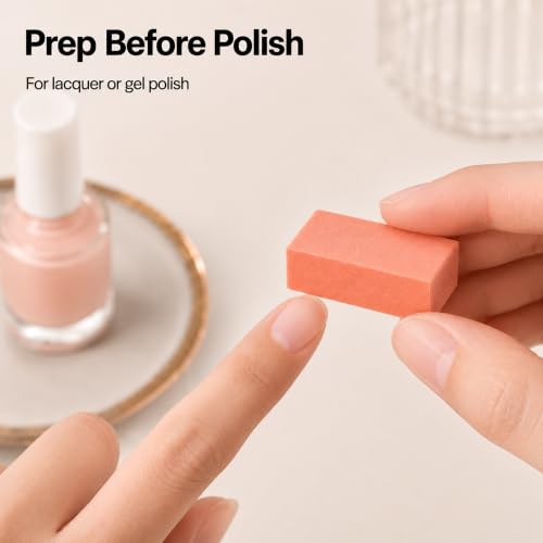ForPro Mini Buffing Block, 1000-Count, 100/180 Grit, Orange - color: Orange