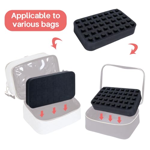Essential oils Organizer Holder Foam Pad with Slots - color: Black 40