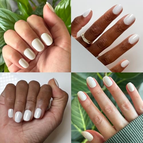 Olive & June Effects Super Stick Press-On Nails, Cloud Chrome - color: Cloud Chrome (Pack of 1)