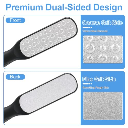 3-Pack Colossal Stainless Steel Foot File Callus Remover