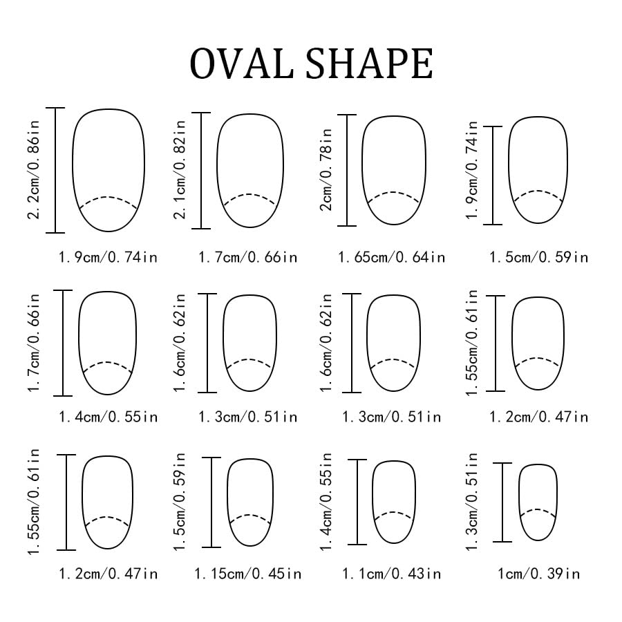 Halloween Press on Nails Pink Short Oval Fake Nails Almond False Nails - color: Style 3