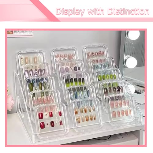 5-Tier Display Stand Rack, 2 Pack Nail Polish Organizer - style: 5 Tiers