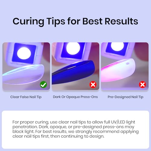 Beetles Gel Nail Glue Kit Nail Dehydrator and Primer 3Pcs 10ml - color: E-Clear-3